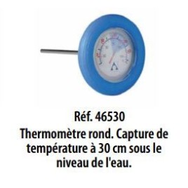 Thermometre rond d180mm 46530 T389/PHB/12