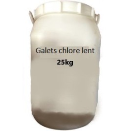 Galet de chlore 25 kg AFS