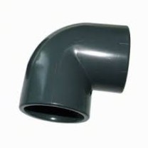 Coude pvc 90 à coller 50mm gamme AQ  30621AQ PV01050