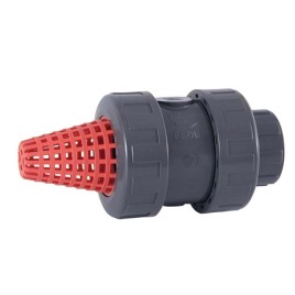 Clapet anti retour D50 avec crépine